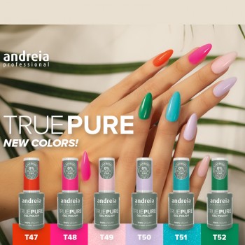 Kit Verniz Gel Andreia True Pure 6Un