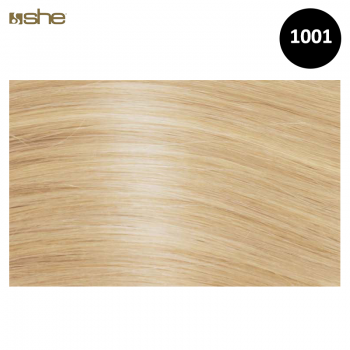 Extensões de Cabelo 100%Natural c/Queratina 40x45cm Liso C.1001