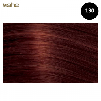 Extensões de Cabelo 100%Natural c/Queratina 65x70cm Liso Cor 130