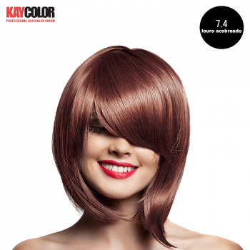 Tinta para Cabelo KayColor 100ml Cor 7.4