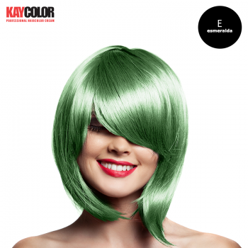 Tinta para Cabelo KayColor 100ml Cor Esmeralda