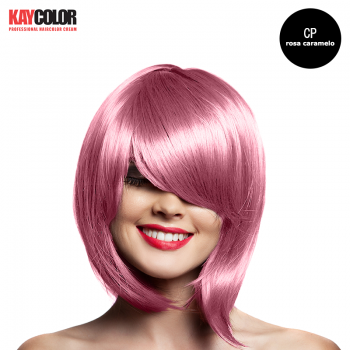 Tinta para Cabelo KayColor 100ml Cor Rosa Caramelo