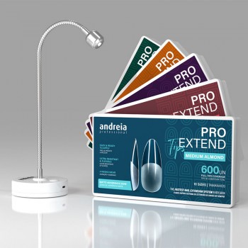 Catalisador LED e UV PRO Extend Lamp Andreia