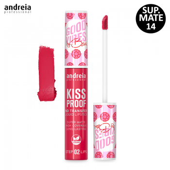 Batom Super Mate Kiss Proof Andreia 14