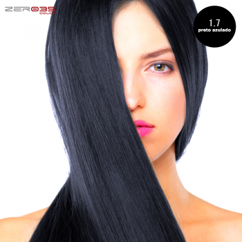 Tinta para Cabelo Zero35 Hair Tech 100ml Cor 1.7