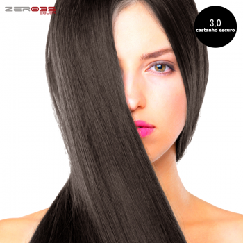 Tinta para Cabelo Zero35 Hair Tech 100ml Cor 3.0