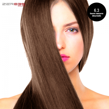 Tinta para Cabelo Zero35 Hair Tech 100ml Cor 6.3