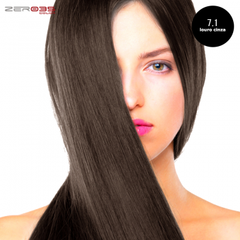 Tinta para Cabelo Zero35 Hair Tech 100ml Cor 7.1