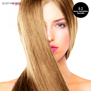 Tinta para Cabelo Zero35 Hair Tech 100ml Cor 9.3