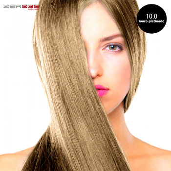 Tinta para Cabelo Zero35 Hair Tech 100ml Cor 10.0