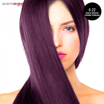 Tinta para Cabelo Zero35 Hair Tech 100ml Cor 6.22