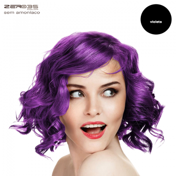 Tinta para Cabelo Zero35 sem Amoníaco 100ml Corretor Violeta