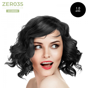 Tinta para Cabelo Zero35 Be Green 100ml Cor 1.0