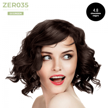 Tinta para Cabelo Zero35 Be Green 100ml Cor 4.8