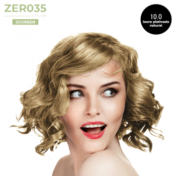 Tinta para Cabelo Zero35 Be Green 100ml Cor 10.0