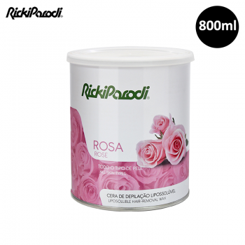 Cera de Lata Rosa Rickiparodi 800ml