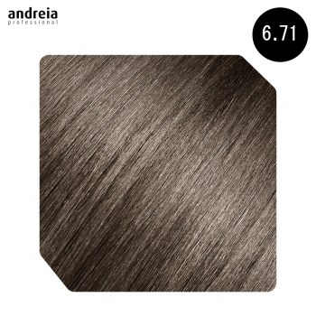 Tinta para Cabelo Andreia Sem Amoníaco Cor 6.71