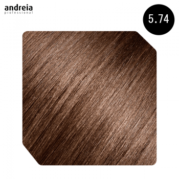 Tinta para Cabelo Andreia Sem Amoníaco Cor 5.74