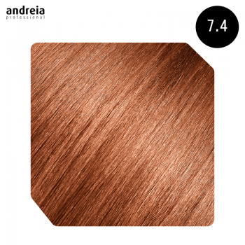 Tinta para Cabelo Andreia 100ml Cor 7.4