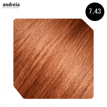 Tinta para Cabelo Andreia 100ml Cor 7.43