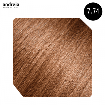 Tinta para Cabelo Andreia 100ml Cor 7.74