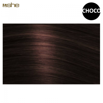 Extensões de Cabelo 100%Natural c/Queratina 65x70cm Liso C.CHOC