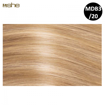 Extensões de Cabelo 100%Natural c/Queratina 40x45cm Liso MDB3/20