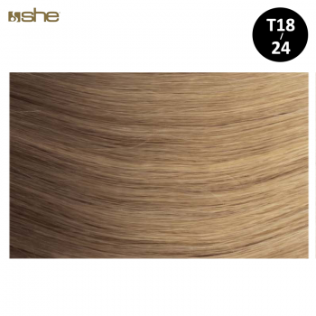 Extensões de Cabelo c/efeito Shatush 55x60cm Liso T18/24