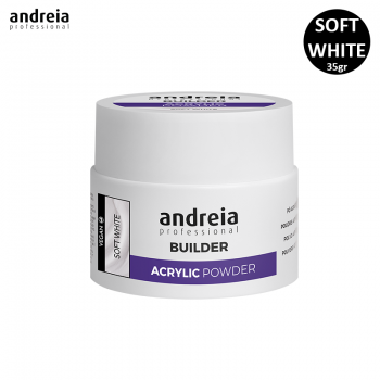 Pó Acrílico Branco Leitoso Andreia 35gr 