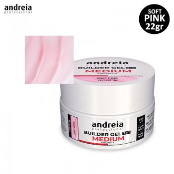 Gel de Construção 3 em 1 Rosa Leitoso Andreia 22gr V.Média