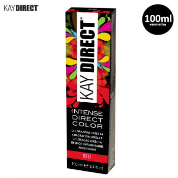 Coloração Direta para Cabelo KayDirect 100ml Cor Vermelho