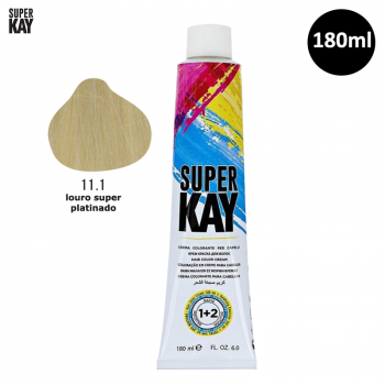 Tinta para Cabelo SuperKay 180ml Cor 11.1