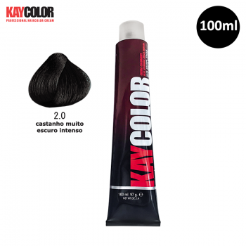 Tinta para Cabelo KayColor 100ml Cor 2.0