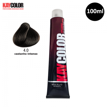 Tinta para Cabelo KayColor 100ml Cor 4.0