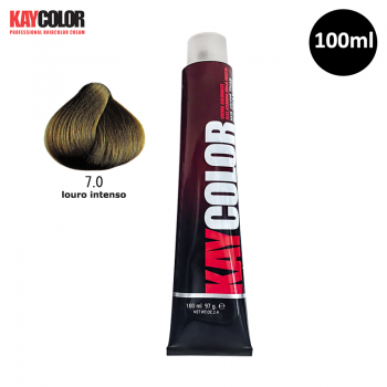 Tinta para Cabelo KayColor 100ml Cor 7.0