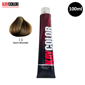 Tinta para Cabelo KayColor 100ml Cor 7.3