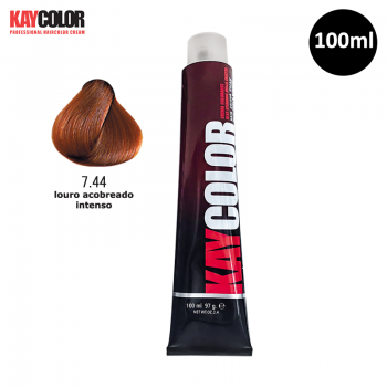 Tinta para Cabelo KayColor 100ml Cor 7.44