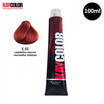 Tinta para Cabelo KayColor 100ml Cor 6.66