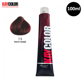 Tinta para Cabelo KayColor 100ml Cor 7.5