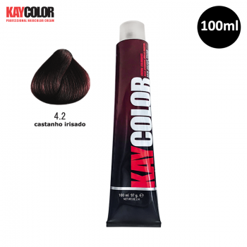 Tinta para Cabelo KayColor 100ml Cor 4.2