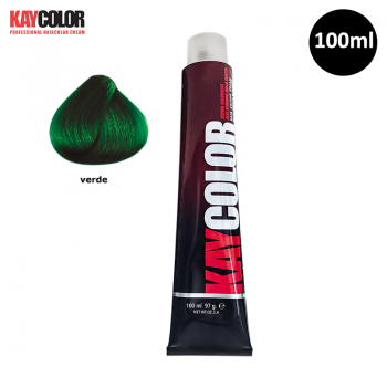 Tinta para Cabelo KayColor 100ml Cor verde