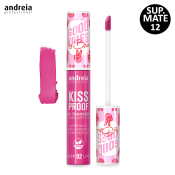 Batom Super Mate Kiss Proof Andreia 12