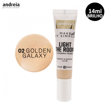 Primer ou Iluminador Andreia Dourado 14ml