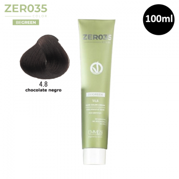 Tinta para Cabelo Zero35 Be Green 100ml Cor 4.8