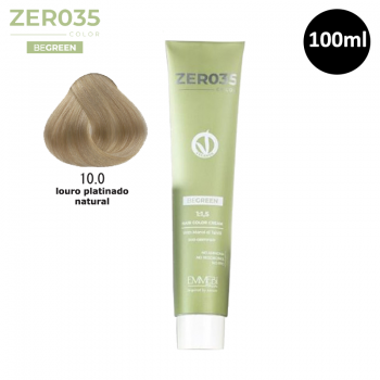 Tinta para Cabelo Zero35 Be Green 100ml Cor 10.0