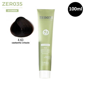 Tinta para Cabelo Zero35 Be Green 100ml Cor 4.63