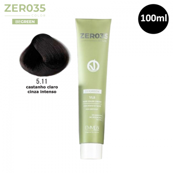 Tinta para Cabelo Zero35 Be Green 100ml Cor 5.11