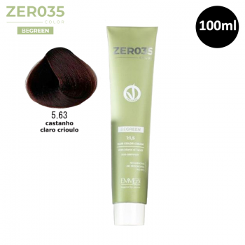 Tinta para Cabelo Zero35 Be Green 100ml Cor 5.63